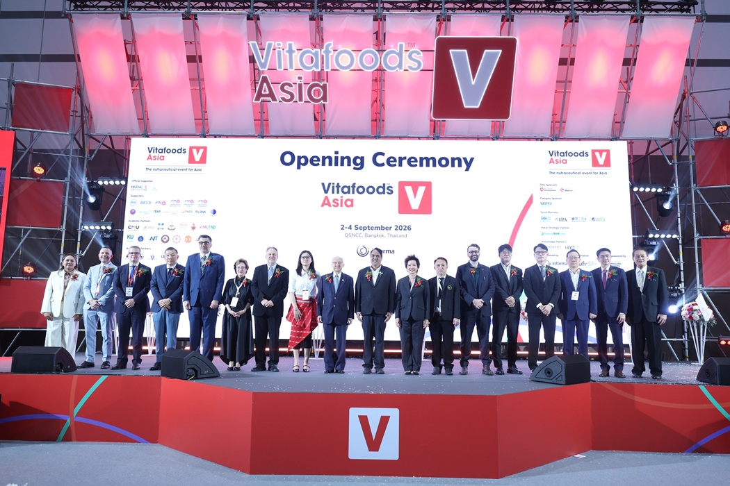 Vitafoods Asia ดันภูมิภาคสู่ศูนย์กลางนวัตกรรมสุขภาพโลก