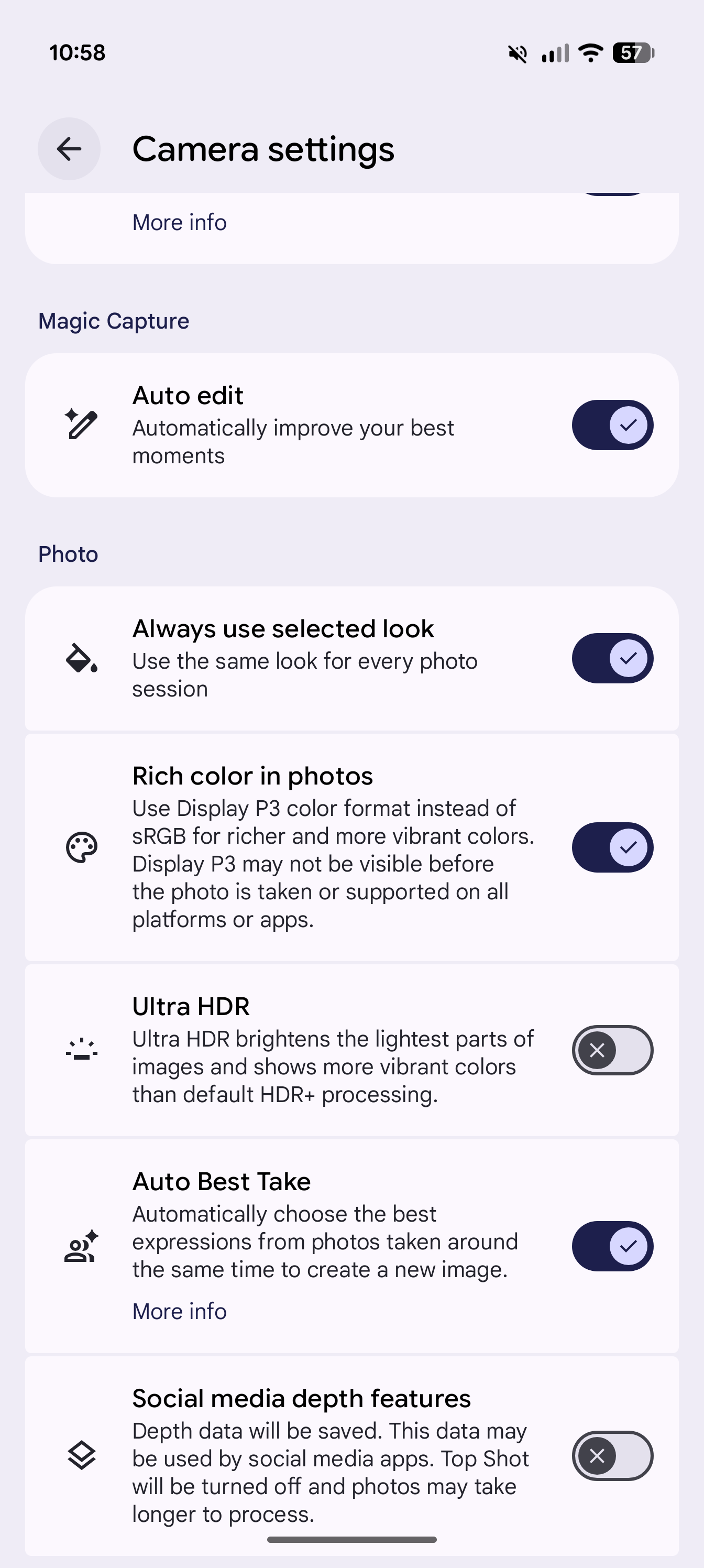 6 การตั้งค่ากล้อง Pixel ที่ถูกปิดอยู่ แต่ควรเปิดทันที