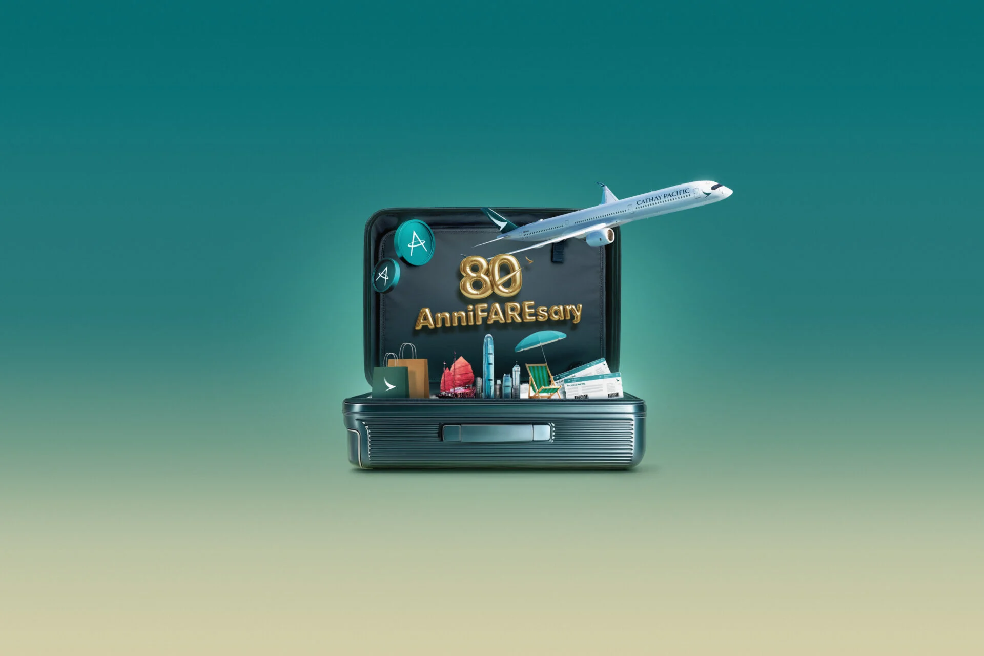โปรแรง Cathay AnniFAREsary ตั๋วเครื่องบินลดราคาพร้อมส่วนลดเที่ยวหน้าสูงสุด 28%