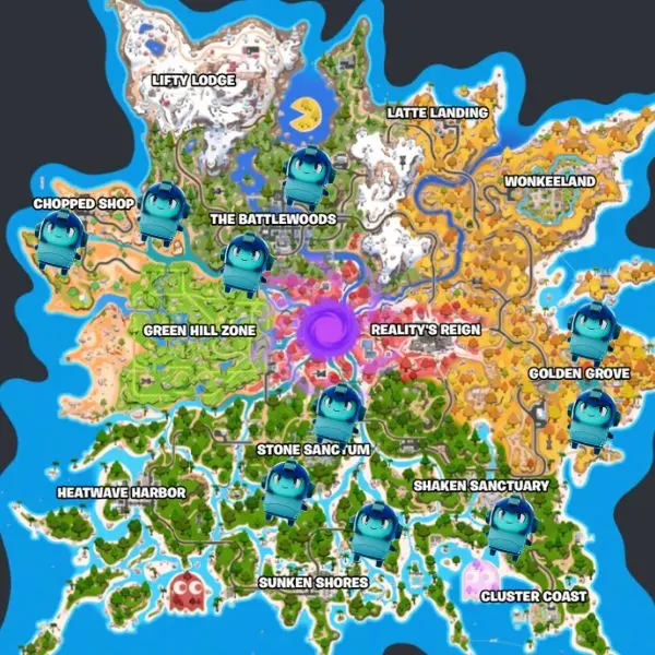 คู่มือปลดล็อกสกินตัวละครลิขสิทธิ์และ Sprite ใน Fortnite
