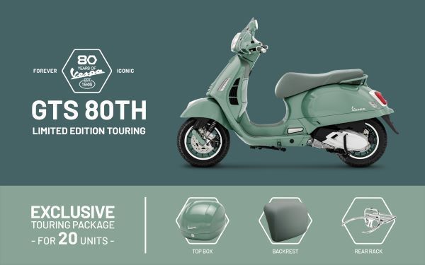 เวสป้า 80 ปี เมื่อสกู๊ตเตอร์เฮอริเทจกลายเป็นคอลเลกชันลิมิเต็ดสำหรับยุคใหม่