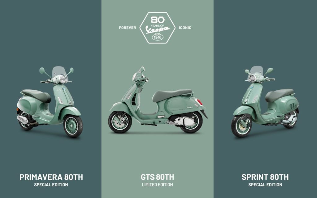 เวสป้า 80 ปี เมื่อสกู๊ตเตอร์เฮอริเทจกลายเป็นคอลเลกชันลิมิเต็ดสำหรับยุคใหม่