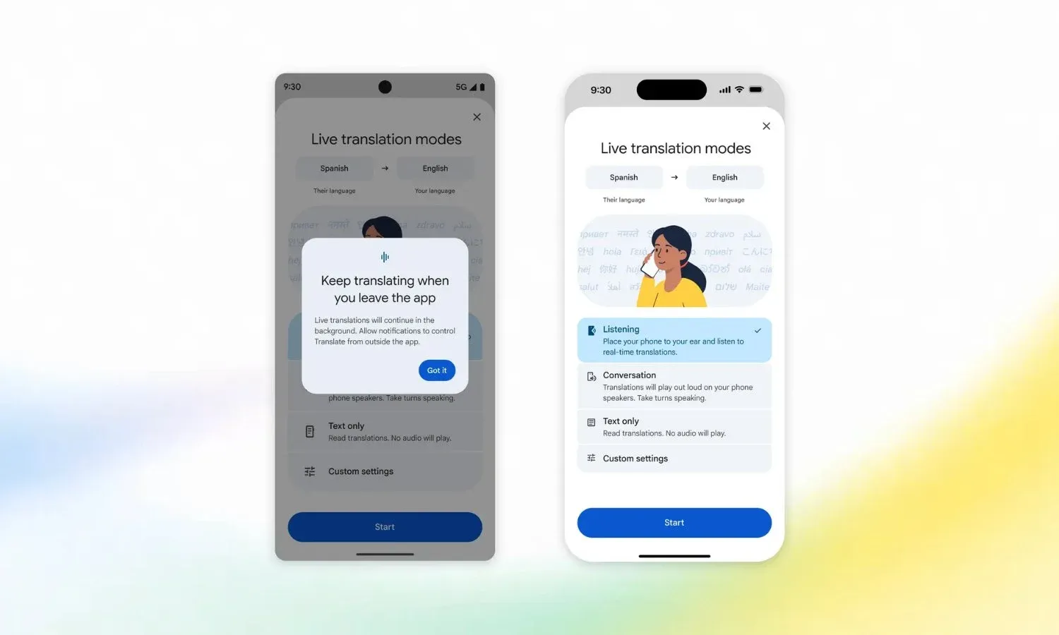 Google Translate แปลสดพื้นหลัง คุยข้ามภาษาได้โดยไม่ต้องสลับแอป