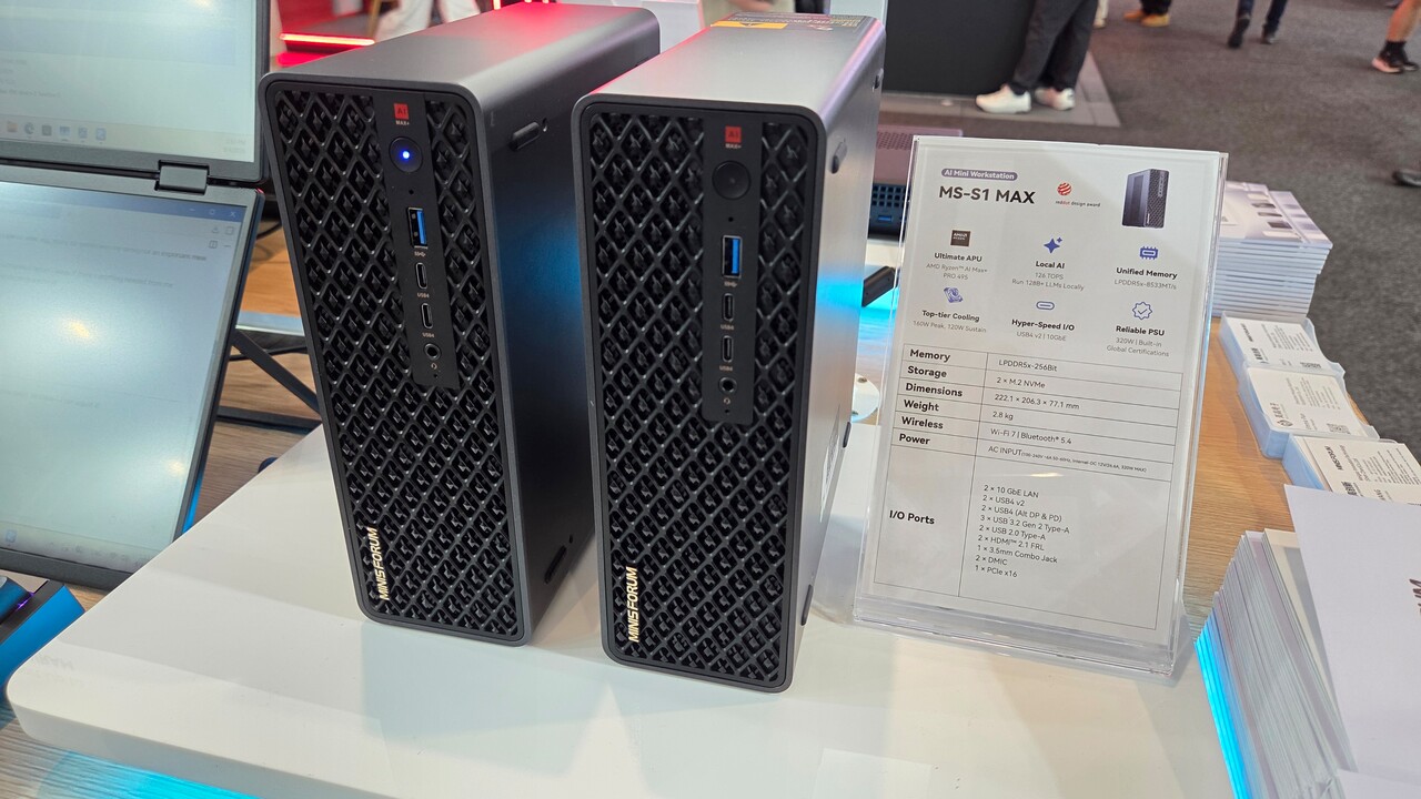 mini PC 192GB RAM ยุคใหม่ของ compact AI workstation กำลังมาถึง