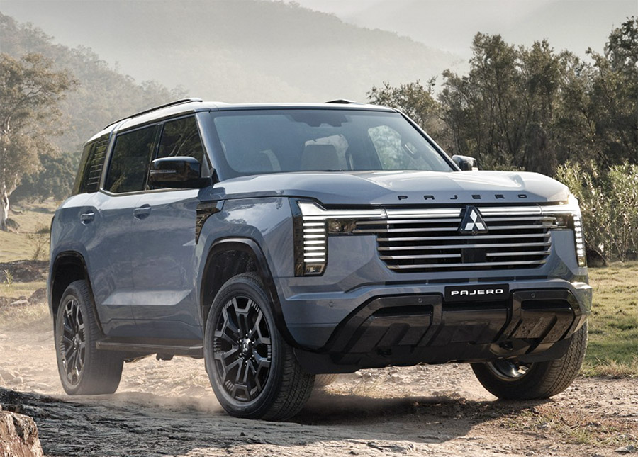 ปาเจโร เจเนอเรชันใหม่ ดีเซล 2.4 ลิตร ชิงบัลลังก์ SUV ออฟโรด 7 ที่นั่ง