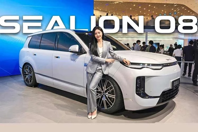BYD Sealion 08 เรือธง SUV สองขุมพลัง ชนตรงตลาดพรีเมียมไฟฟ้า