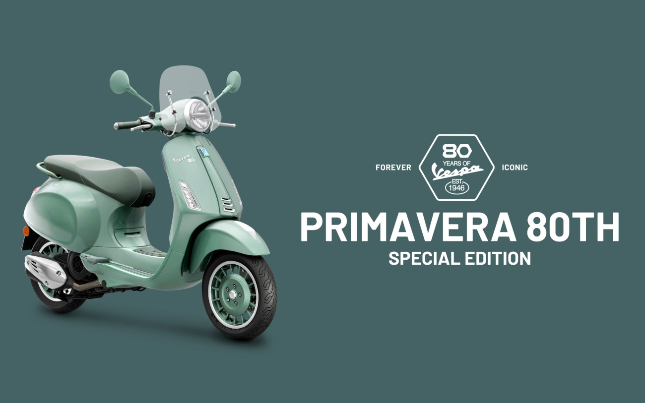VESPA 80TH Collection ฉลองเวสป้า 80 ปีด้วยตัวตนคลาสสิกที่สะสมได้