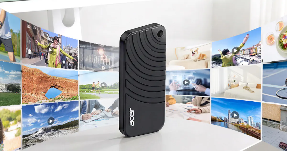 รีวิว Acer PA100 Portable SSD ไดรฟ์บาง 9 มม. สำหรับเวิร์กโฟลว์คอนเทนต์เคลื่อนที่