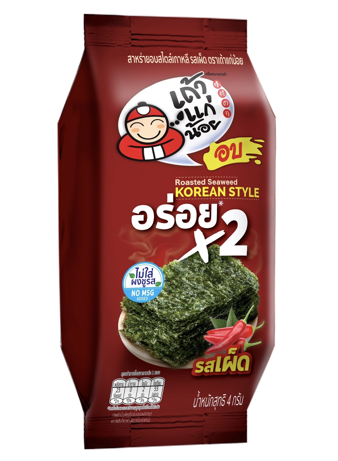 สาหร่ายอบเกาหลี อร่อย X2 เมื่อขนมรสเค็มกลายเป็นทั้งมื้อเดี่ยวและมื้อแชร์