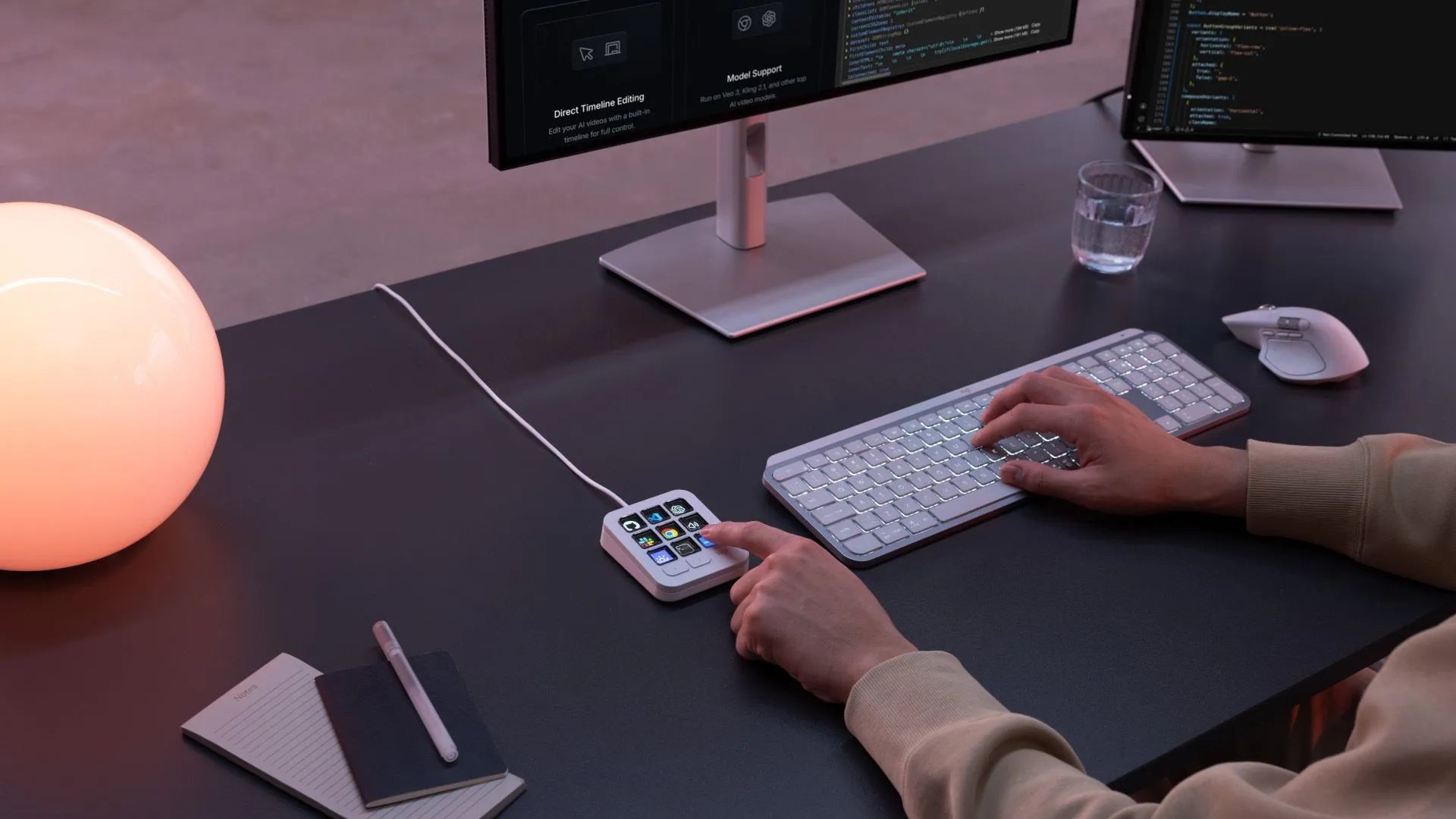 รีวิว Logitech MX Keypad แป้นลัด AI สำหรับสายโค้ด