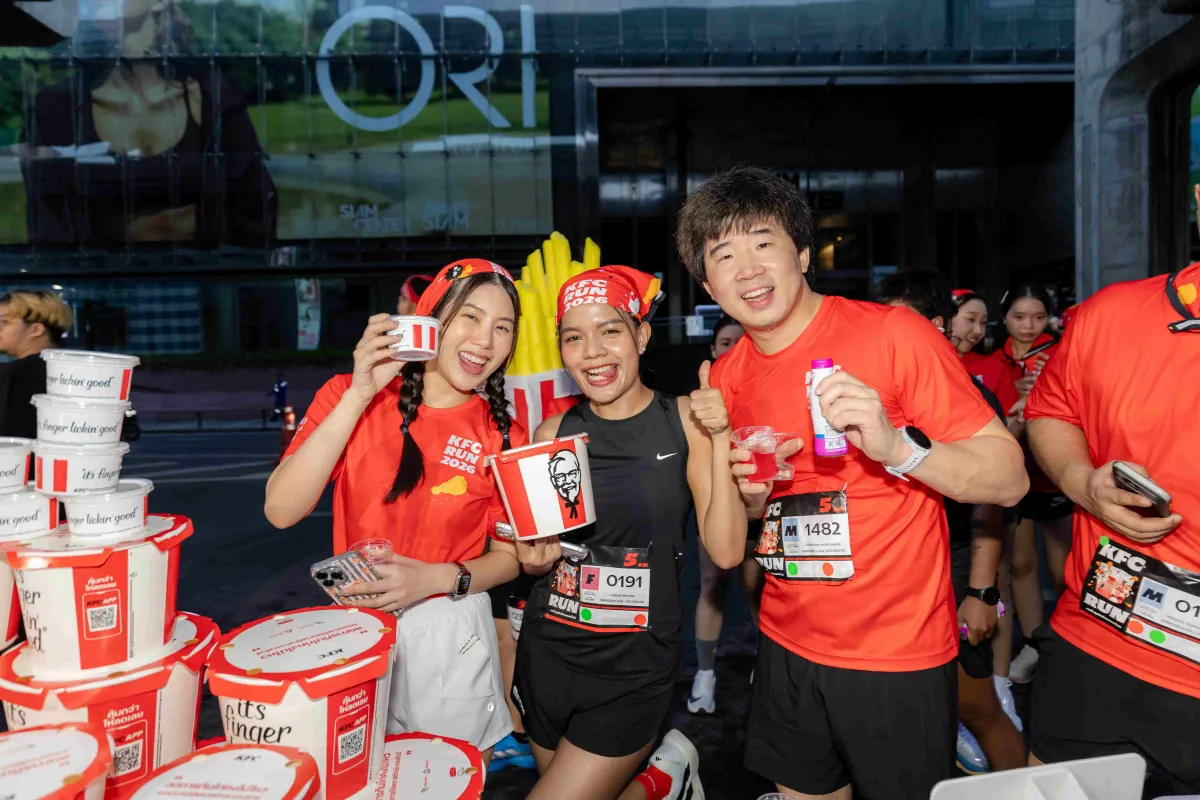 KFC RUN งานวิ่งการกุศลที่ทำให้ชุมชนแย่งบิบเพื่อยุวชนคนหลุดระบบ