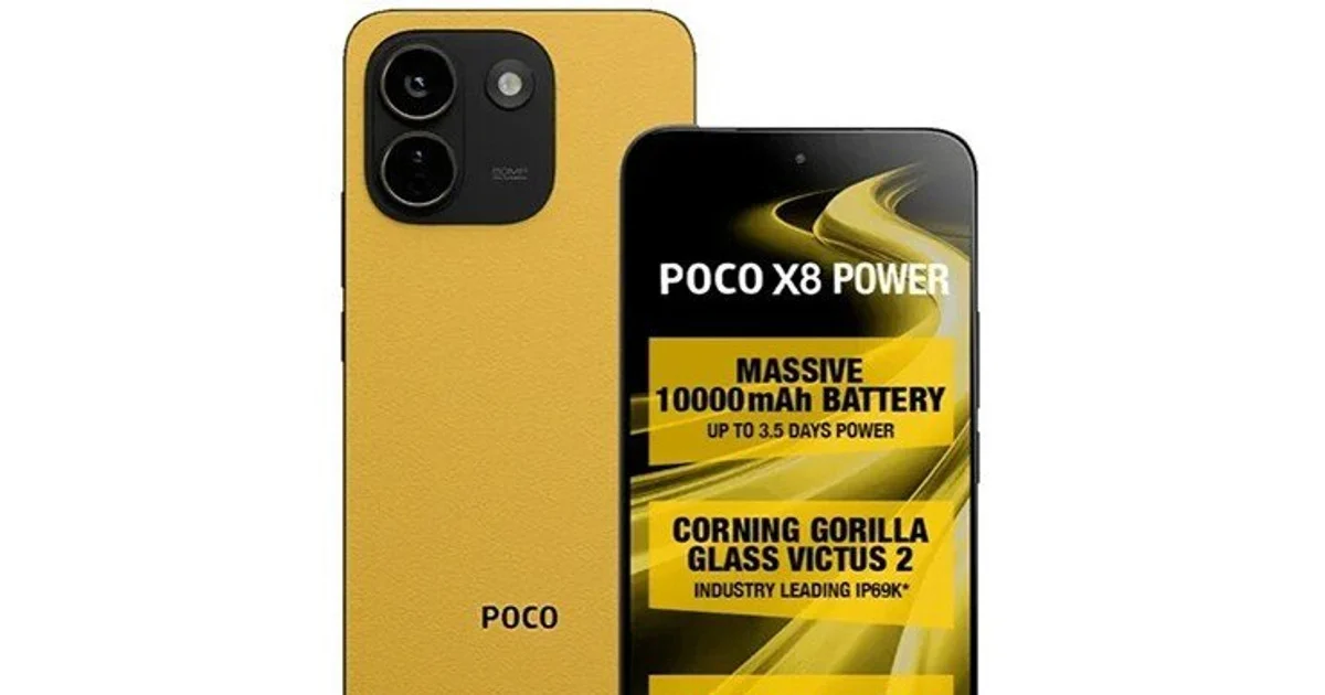 POCO C95 Pro ปะทะ X8 Power ศึกแบตยักษ์สมาร์ทโฟนราคาประหยัด