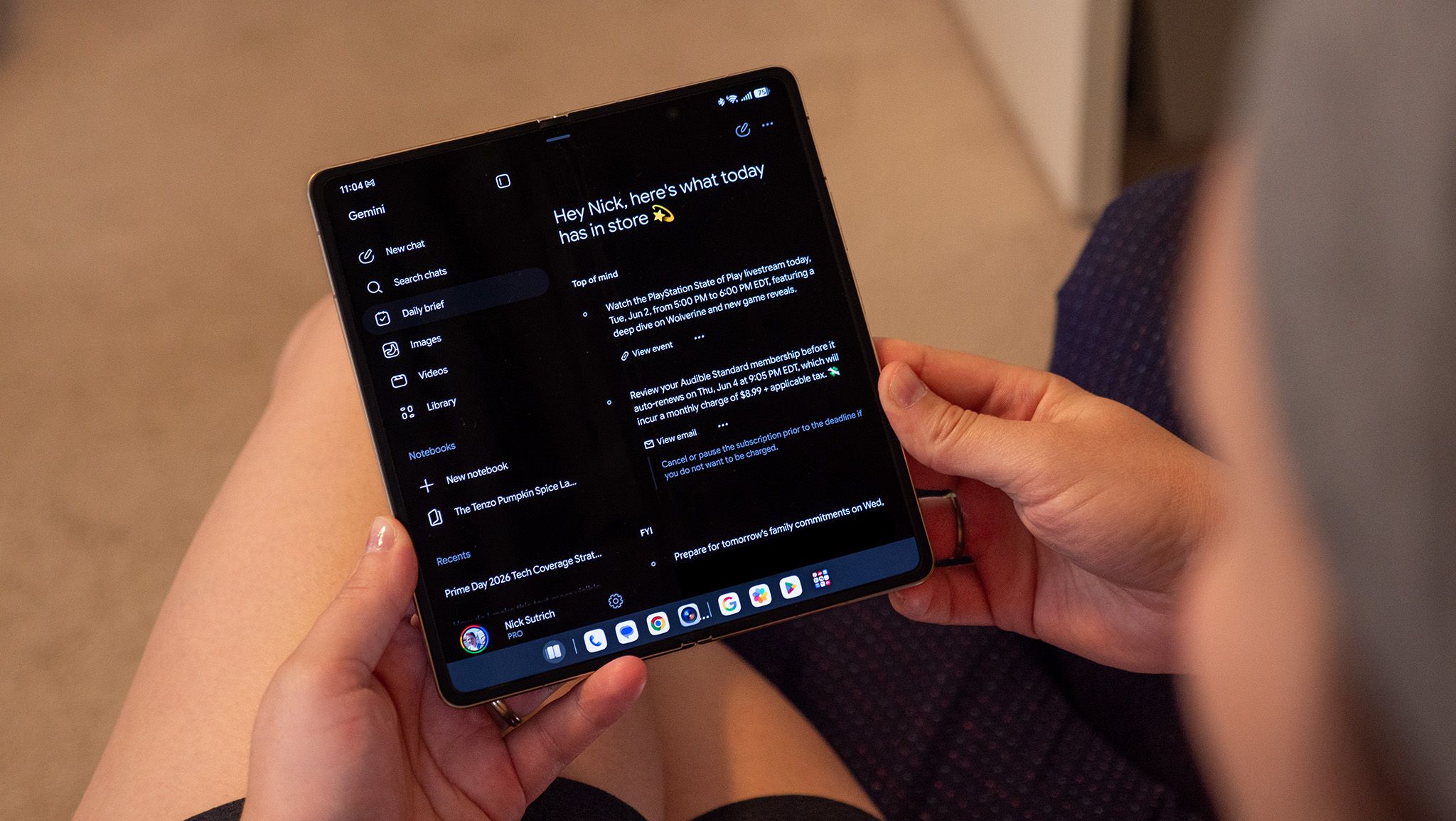 Gemini พรีเมียม ฟรี เปลี่ยนเช้าวันธรรมดาให้เป็นศูนย์บัญชาการงานด้วย AI