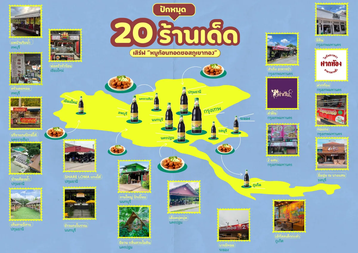 เชฟป้อมดันหมูก้อนทอดซอสภูเขาทองสู่เมนูร้านอาหารกระแสใหม่