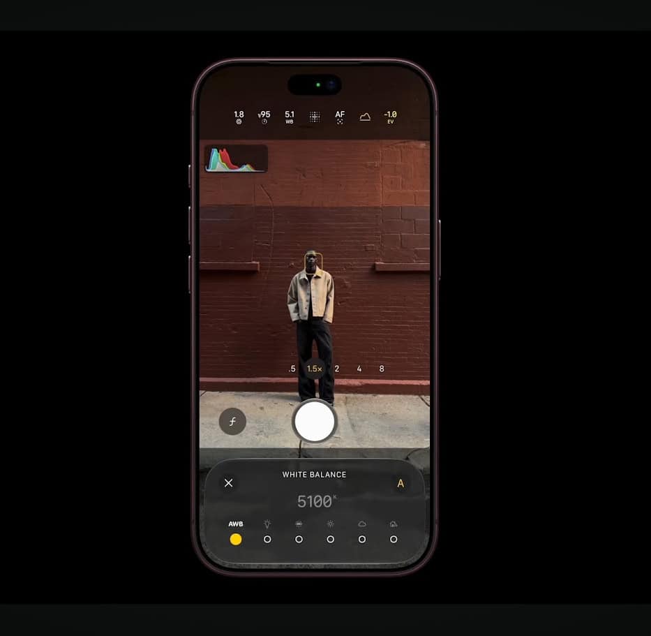 กล้องรูรับแสงปรับได้บนไอโฟน 18 โปร พลิกเกมการถ่ายภาพในที่มืด