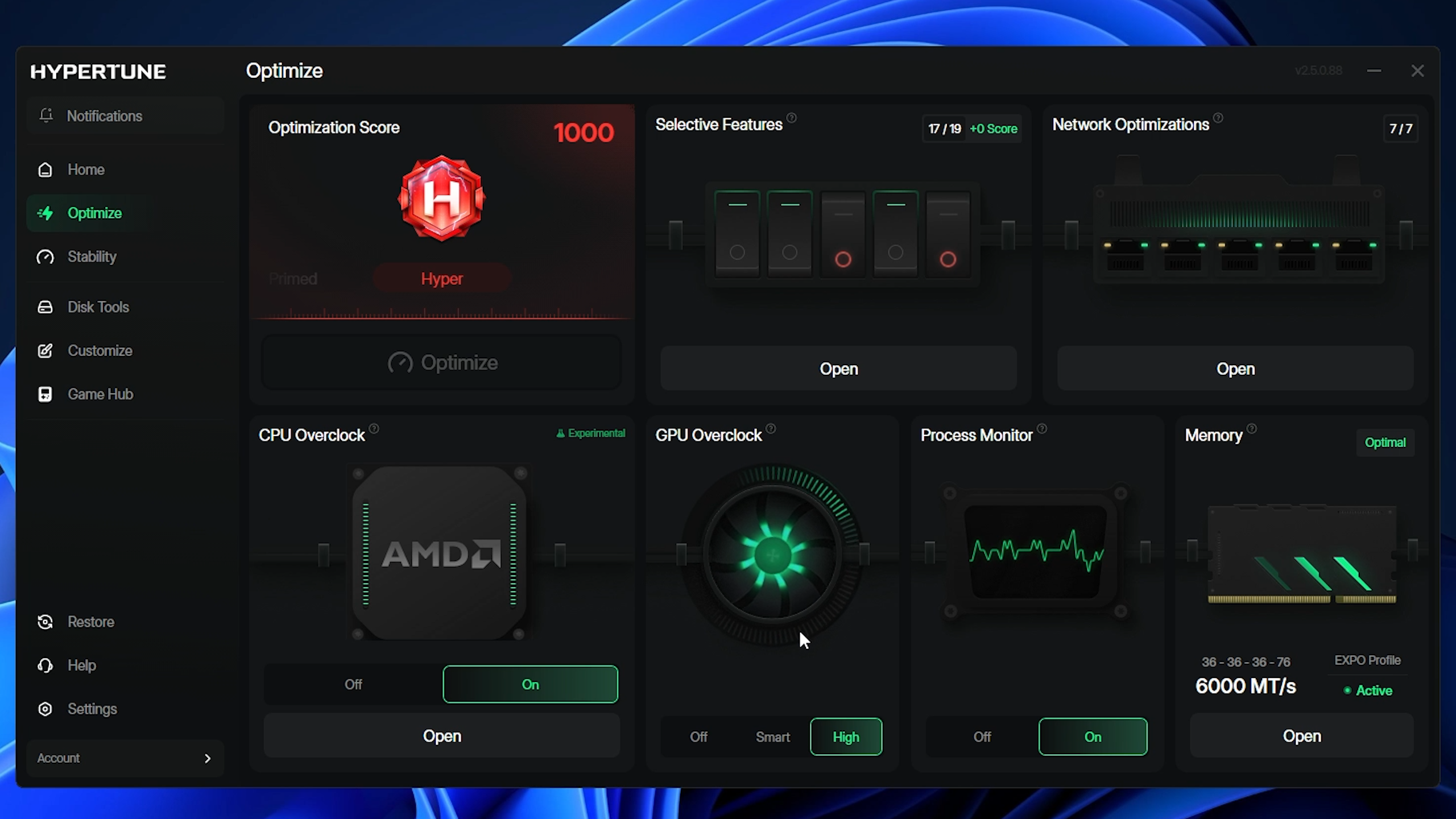 Hypertune เครื่องมือ Auto-Overclocking ที่โหมโรงแรงถึง 60% แต่ควรเชื่อแค่ไหน