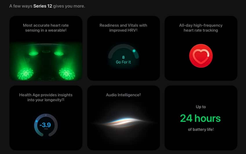 Apple Watch Series 12 เปลี่ยนเกม health tracking ด้วยเซ็นเซอร์หัวใจทุก 5 วินาที