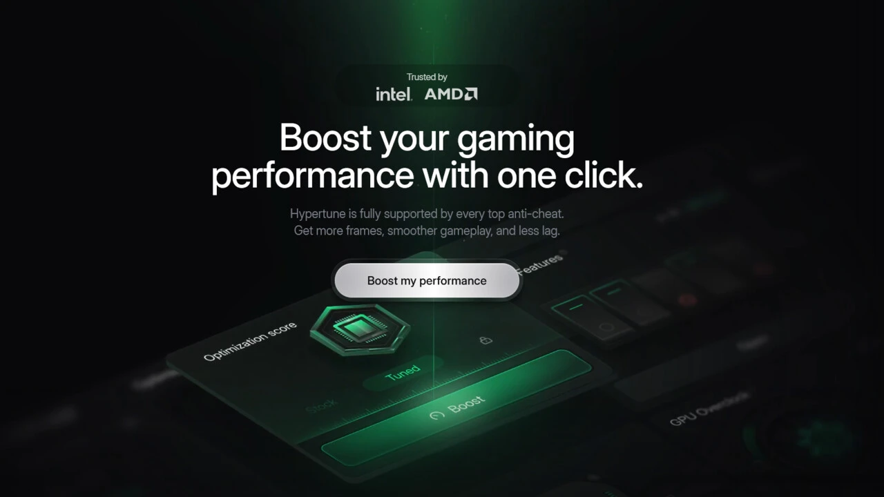 Hypertune ค่าแรงค์เฟรมเรต 60% ที่มาพร้อมค่าสะดวกสบายรายเดือน