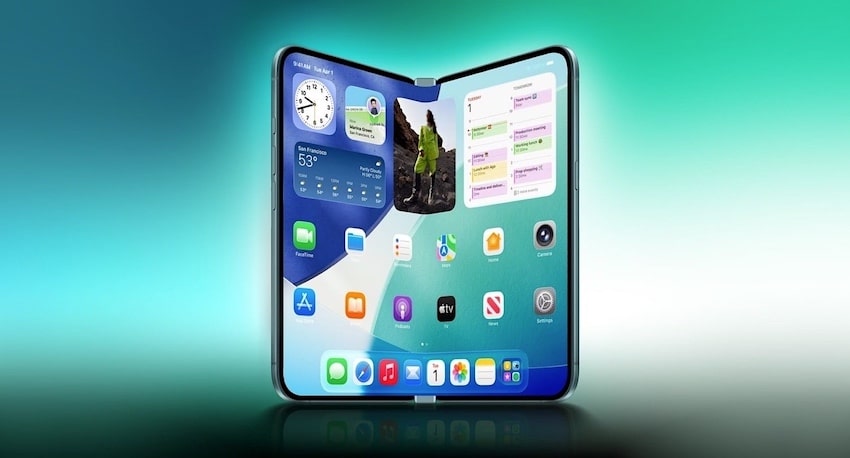 เจาะรหัส iPhone Duo พับได้รุ่นแรกของ Apple จากคลื่นข่าวรั่วก่อนงาน Surprise and Shine