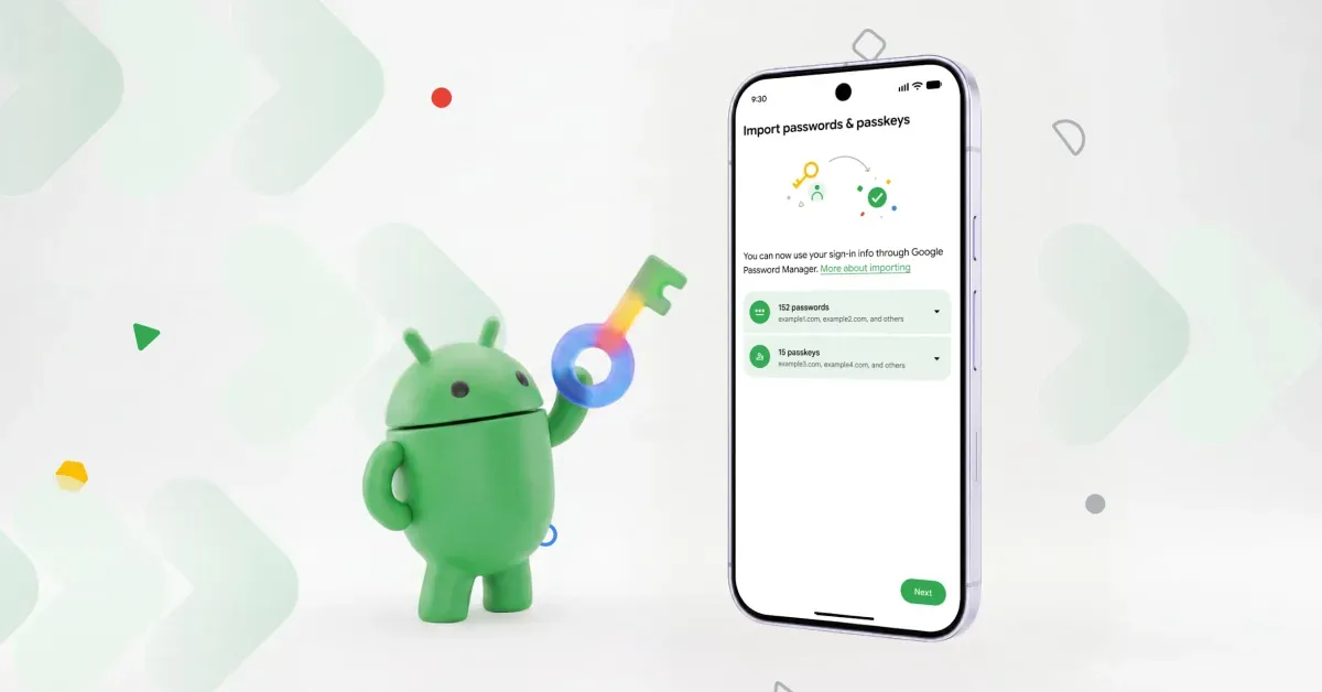ย้ายรหัสผ่านและ Passkey บน Android แบบปลอดภัยเมื่อเปลี่ยน Password Manager