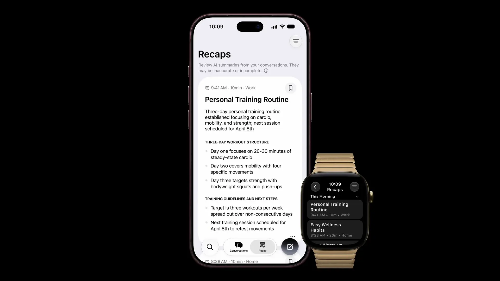 Audio Intelligence บน Apple Watch ฟังตลอดเวลาหรือปลอดภัยจริง
