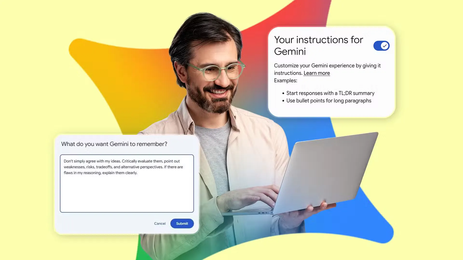 เปลี่ยน Gemini ให้เป็นระบบปฏิบัติการส่วนตัวของคุณ