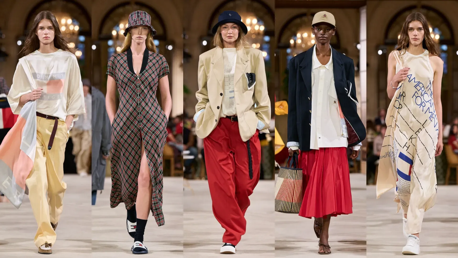 Tommy Hilfiger SS27 ปลุก American Prep ให้กลับมาขี้เล่นอีกครั้ง