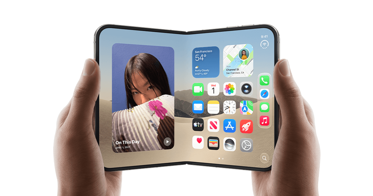 iPhone Duo มือถือพับเล่นเกมที่เปลี่ยนกติกาด้วยสัดส่วนจอ
