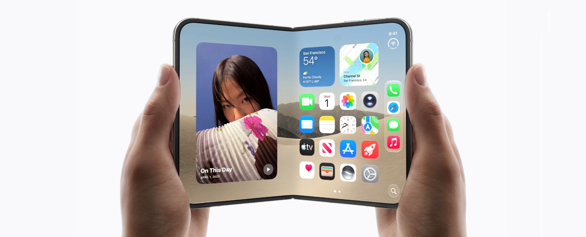 iPhone Duo พับได้ จอ 7.6 นิ้ว ทางเลือกใหม่ที่ท้าทาย Galaxy Z Fold