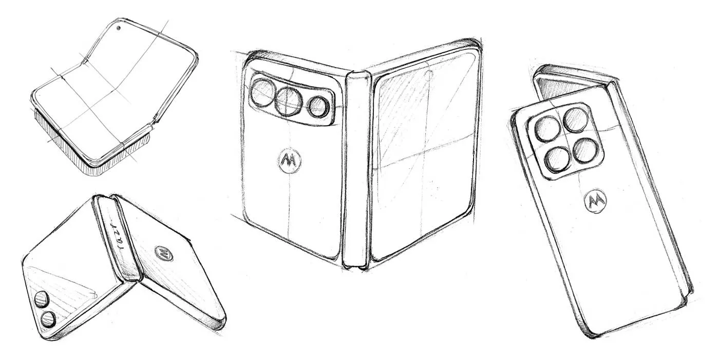 มือถือพับได้ Motorola จอกว้างรุกตลาดท้าชน iPhone Duo และ Galaxy Z Fold