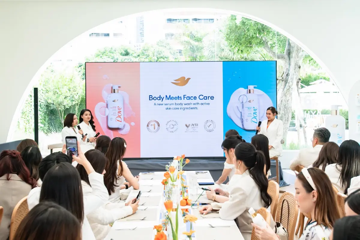 Dove Serum Body Wash พลิกเกมอาบน้ำด้วย Lamellar Technology