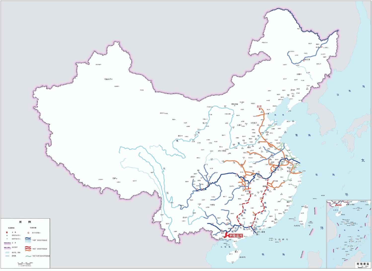 คลองผิงลู่ย่นเวลาเรือครึ่งหนึ่ง พลิกเส้นทางการค้าจีน-อาเซียน
