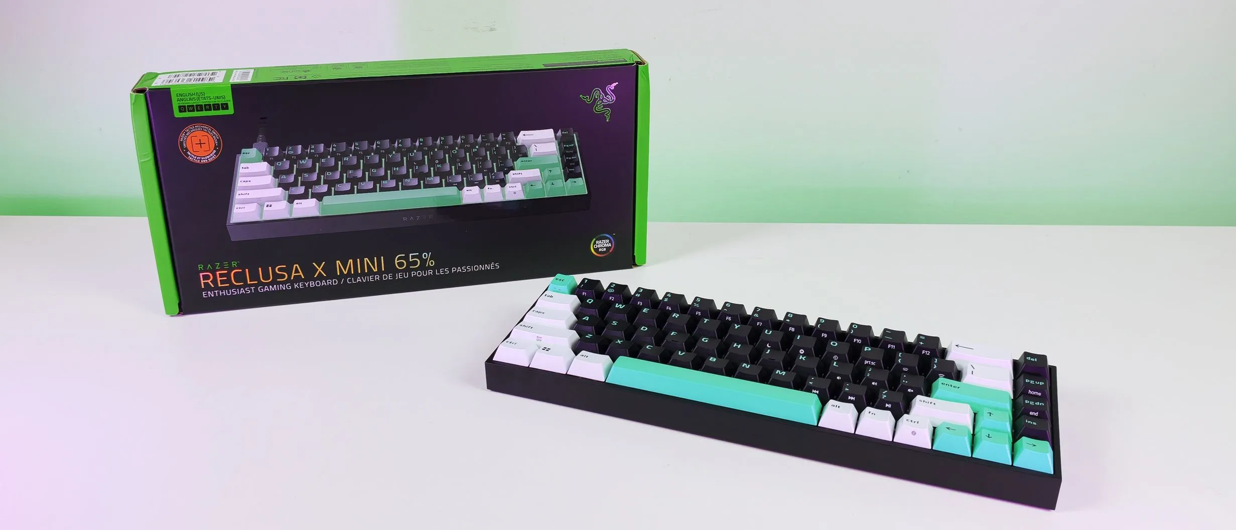 Razer Reclusa X Mini hot-swap คีย์บอร์ดแกมมิ่ง 65% ที่คุ้มค่าสำหรับสายปรับแต่งงบน้อย