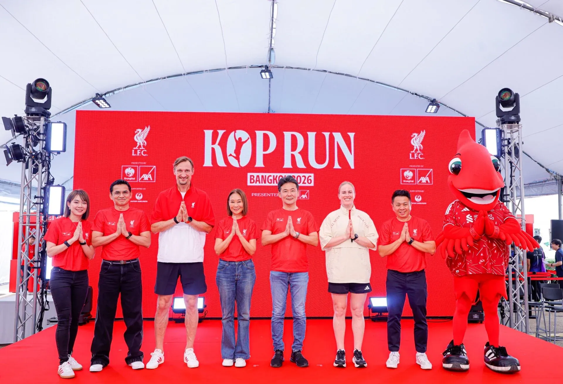 KOP RUN Bangkok รวมพลสาวกหงส์ 10,000 คนสู่บรรยากาศแอนฟิลด์บนลู่วิ่ง