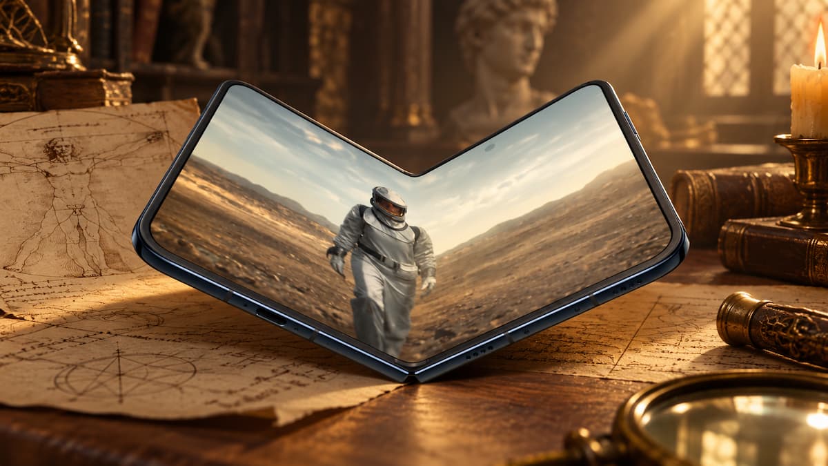 10 ชั้นวัสดุของ iPhone Duo จอพับ ทำไมรอยพับแทบหายไป