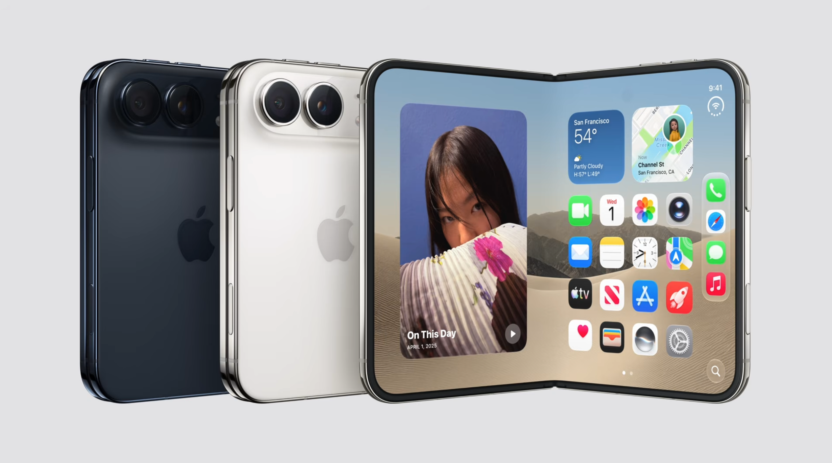 เจาะดีไซน์ iPhone Duo พับได้แบบสมุด หนังสืออนาคตของสมาร์ทโฟน