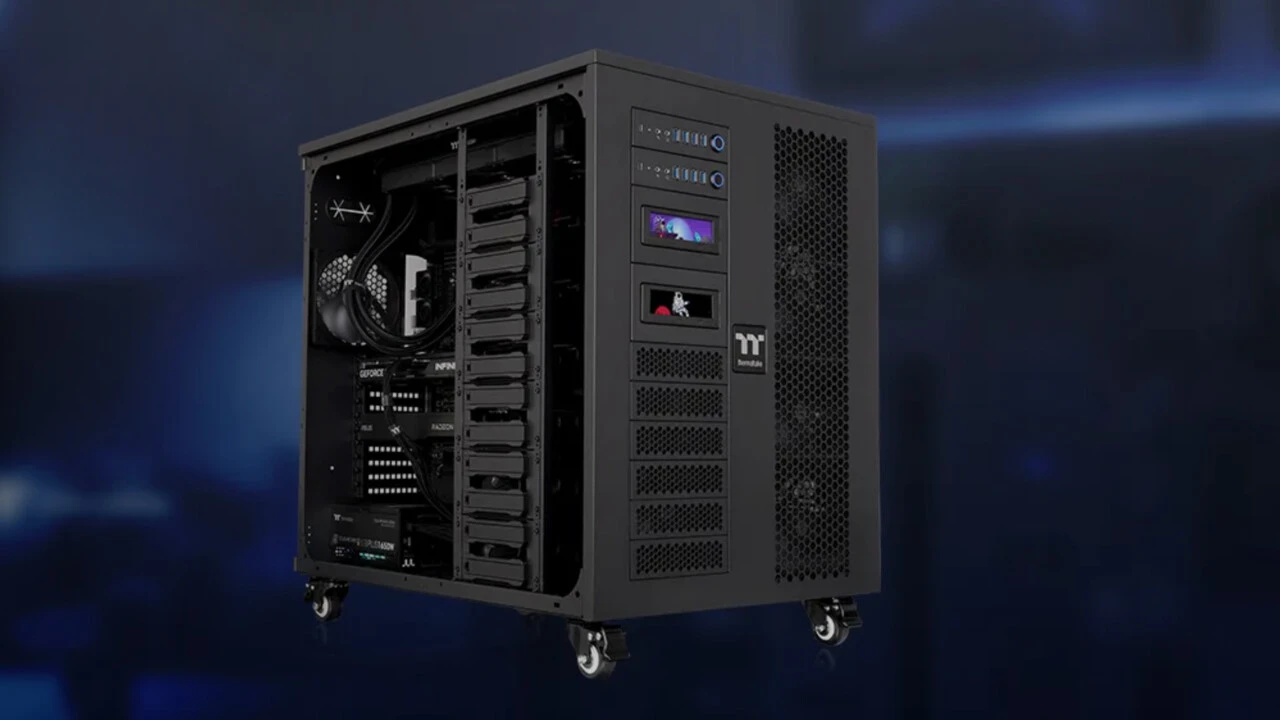 เคสคู่ระบบสำหรับ Workstation สายหนัก เลือก Thermaltake AX1000 หรือ TT CAPO X ดี