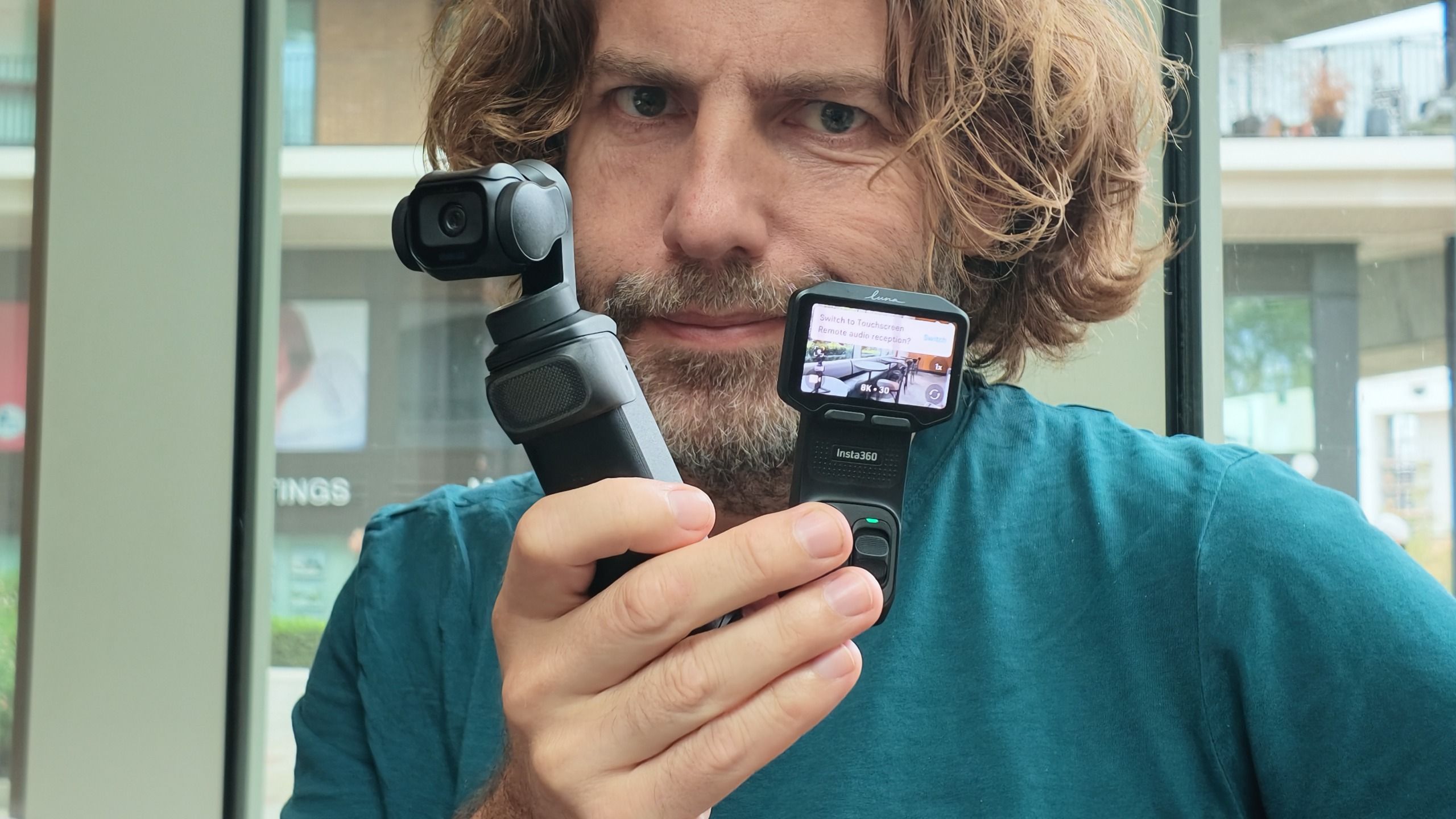 ศึกกล้อง gimbal พกพา Insta360 Luna Pro ปะทะ DJI Pocket 3 4
