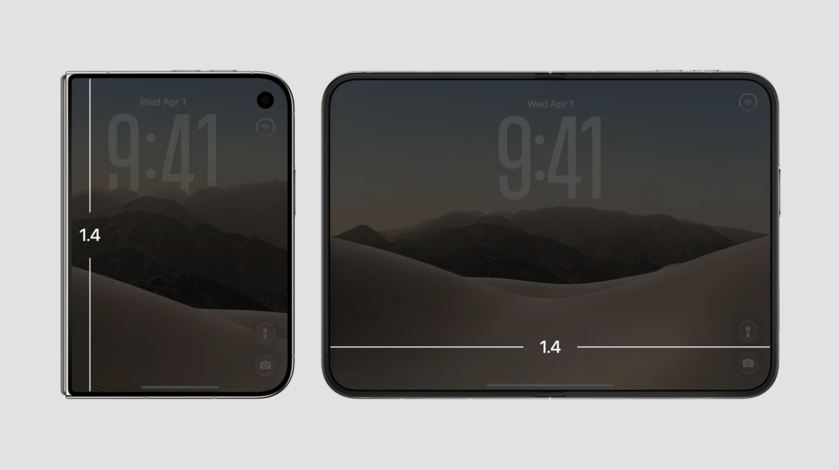 iPhone Duo สมาร์ทโฟนพับได้เครื่องแรกของ Apple เปลี่ยนกติกาดีไซน์มือถืออย่างไร