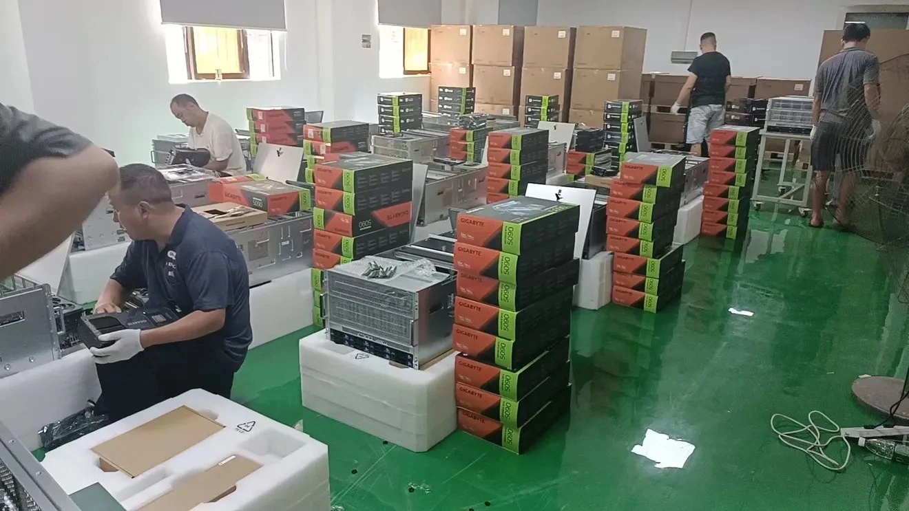 วิกฤต RTX 5090 ราคาพุ่งเพราะถูกแปลงเป็น GPU AI workstation