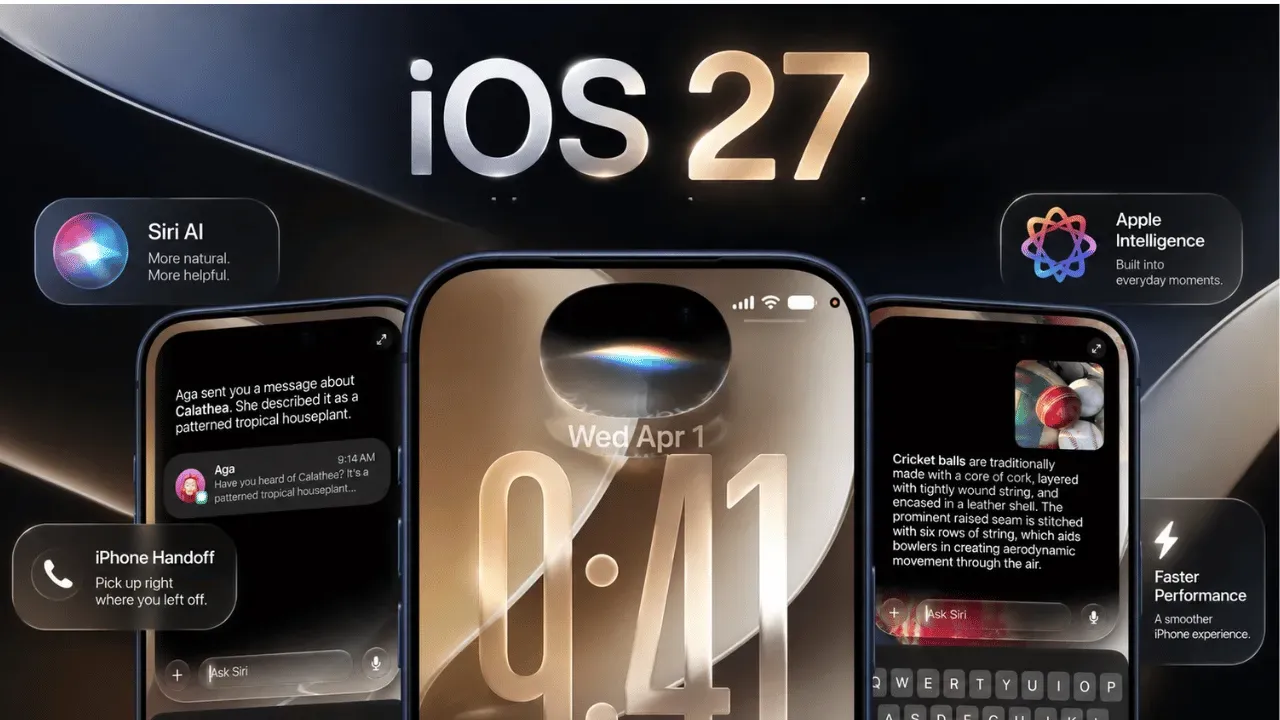 iOS 27 ฟีเจอร์ใหม่จาก Siri AI ถึงกล้องอัจฉริยะที่เปลี่ยนวิธีใช้ iPhone