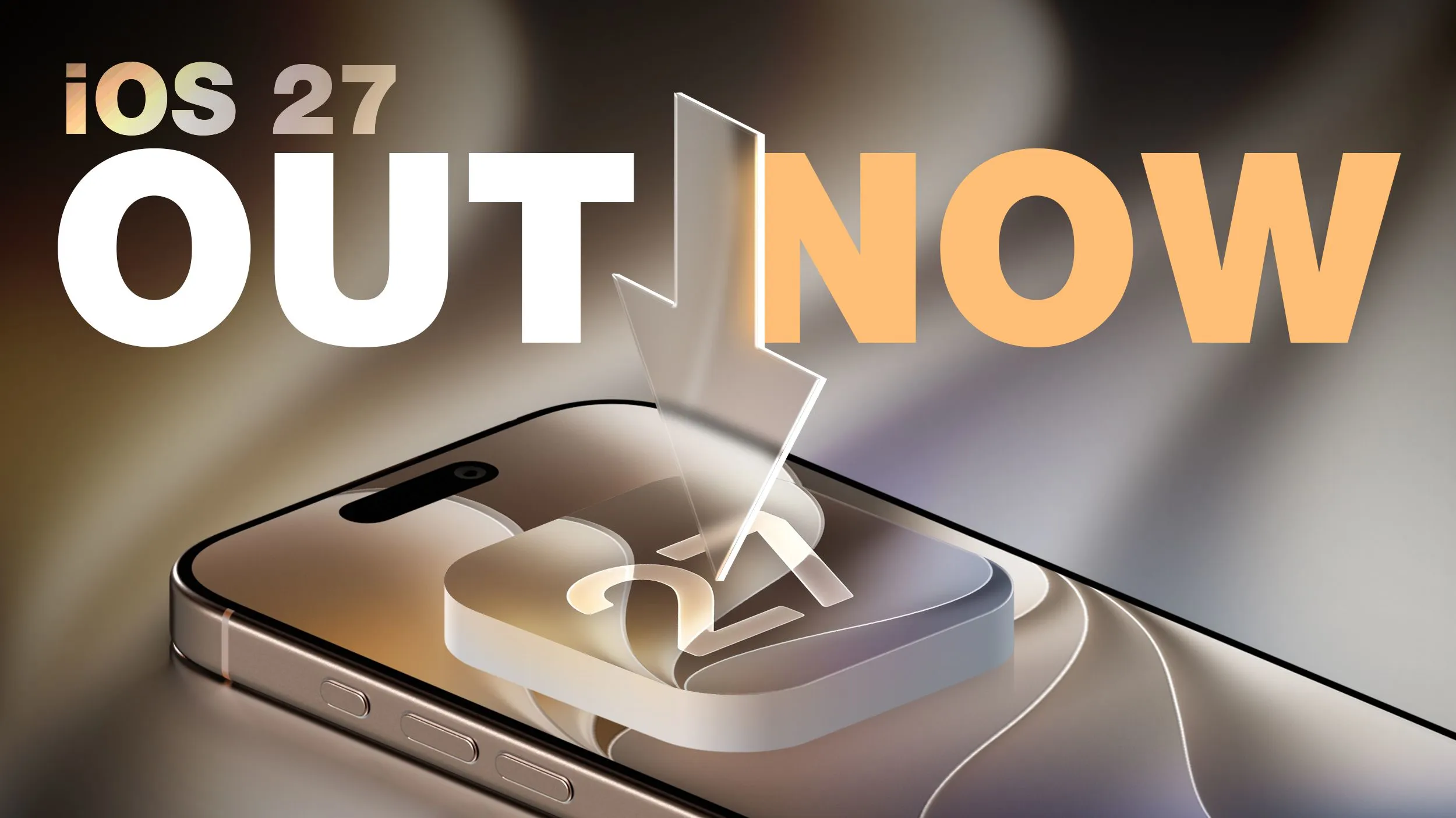 iOS 27 และ iPadOS 27 อัปเดตใหญ่ Siri ฉลาดขึ้น ดีไซน์ Liquid Glass ลื่นกว่าเดิม