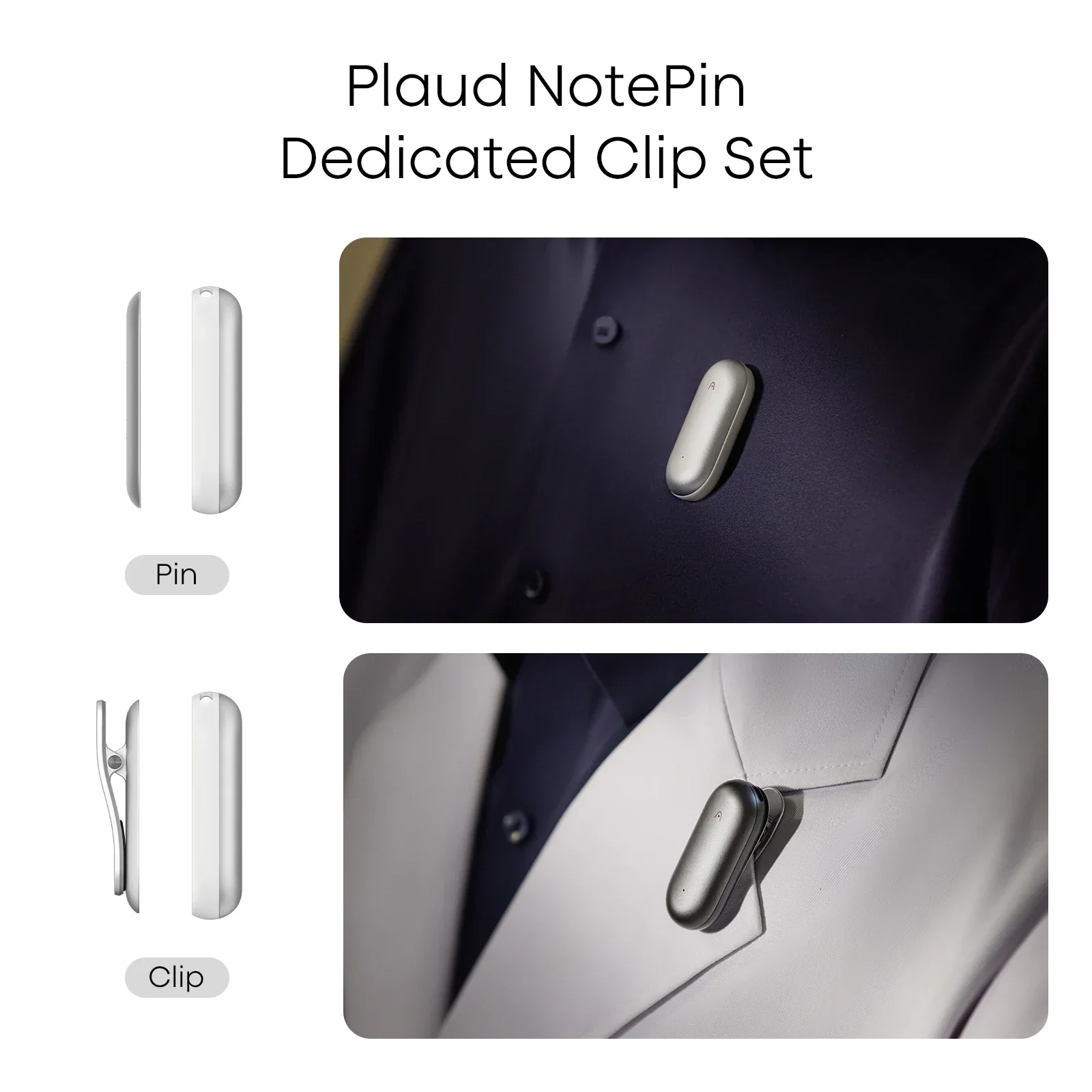 คลิปแม่เหล็ก Plaud NotePin ตัวช่วยแปลงหมุดเล็กให้เป็นผู้ช่วยประชุม