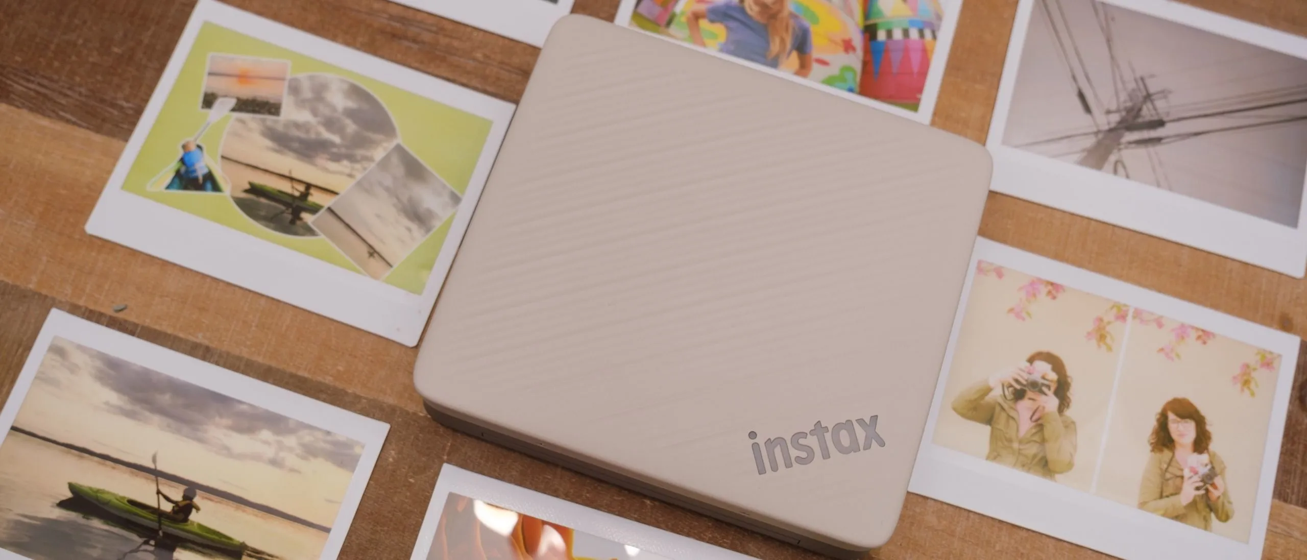 Instax Link Wide 2 เครื่องพิมพ์ instant ขนาดเล็กที่เติมเต็มสายดิจิทัล-ฟิล์ม