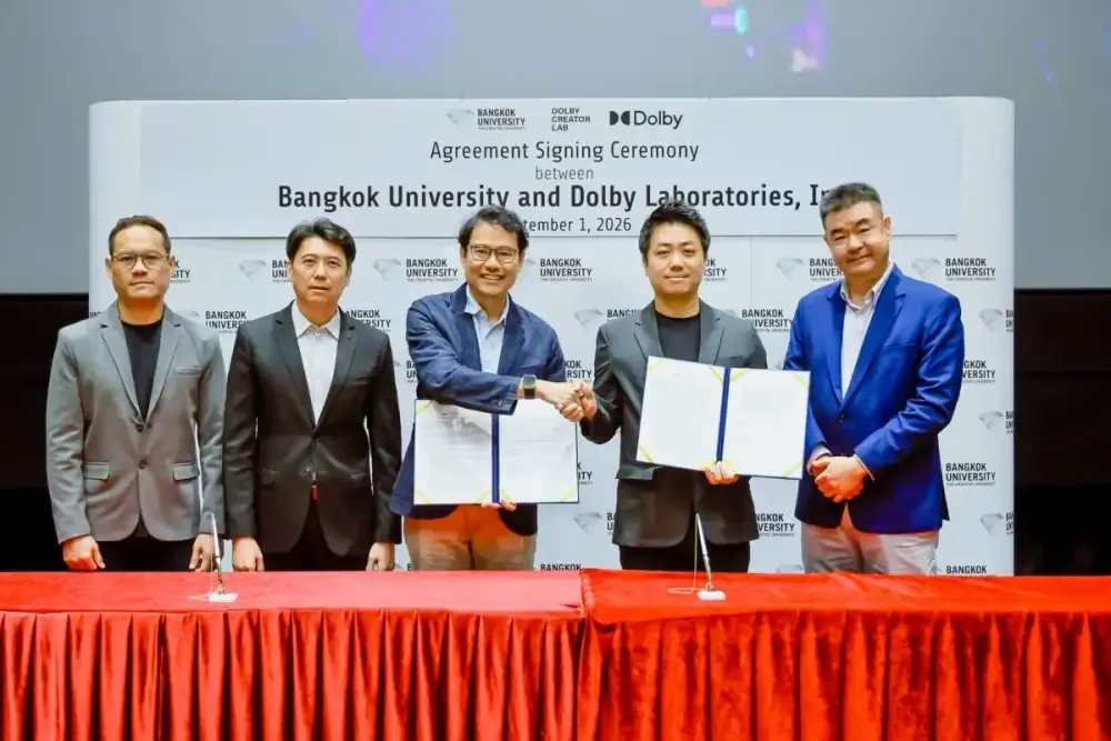 มหาวิทยาลัยกรุงเทพก้าวสู่วงโคจร Dolby Creator Lab ยกระดับการศึกษาสื่อศิลปะภาพยนตร์
