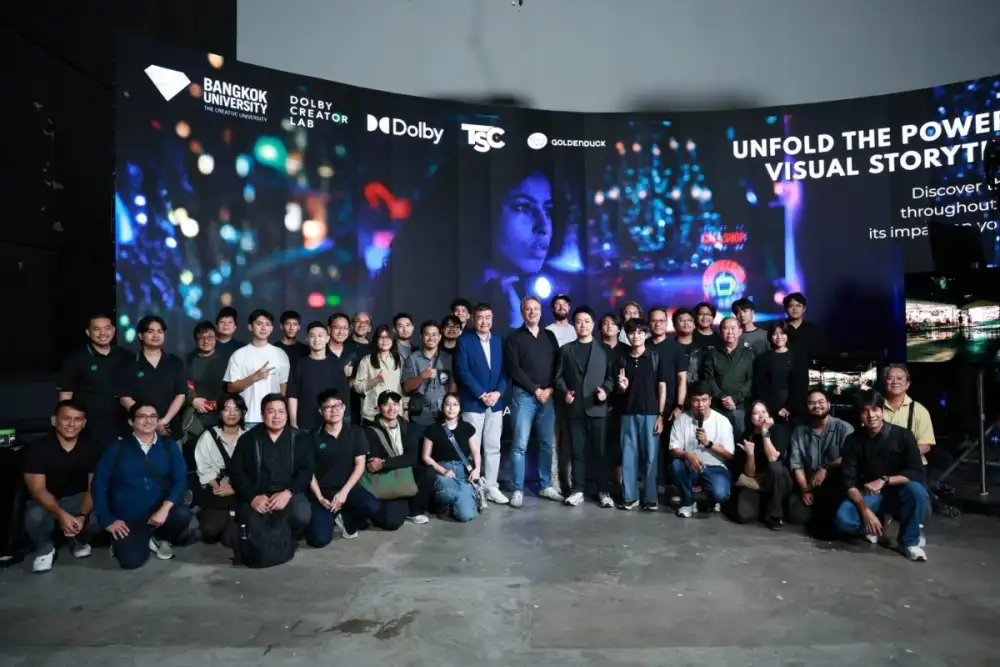 มหาวิทยาลัยกรุงเทพก้าวสู่วงโคจร Dolby Creator Lab ยกระดับการศึกษาสื่อศิลปะภาพยนตร์