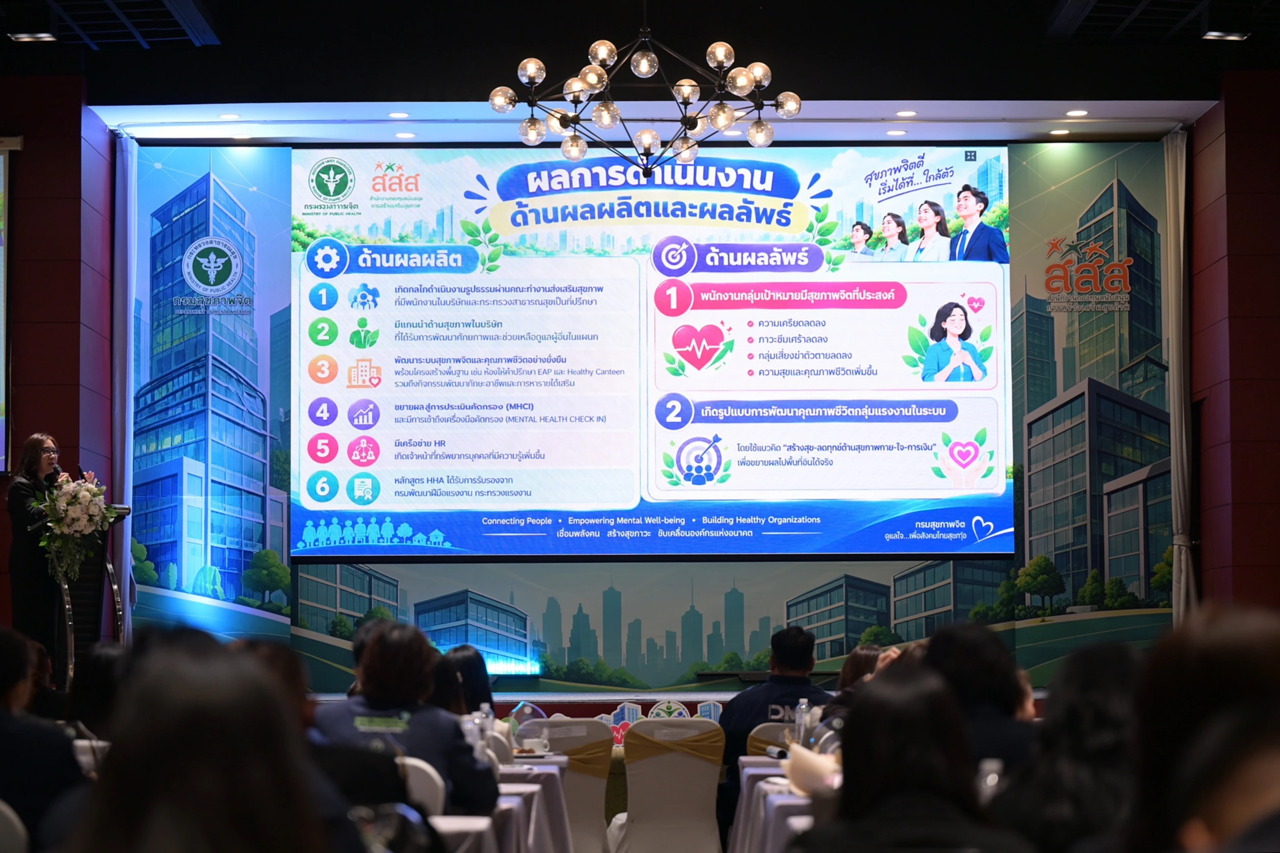 เครือข่าย HHA ดูแลสุขภาพจิตในที่ทำงานสู่แรงงาน 1.2 ล้านคน