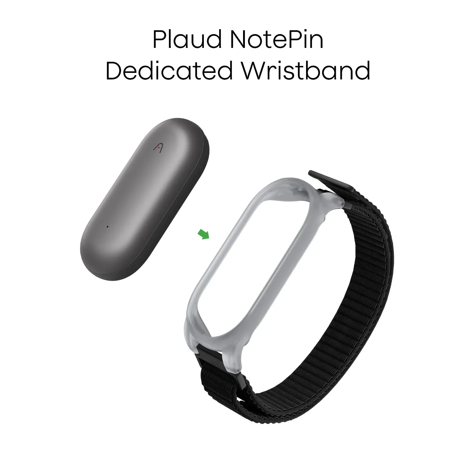 สายรัดข้อมือไนลอน Plaud NotePin ใช้งานสะดวกขึ้นเยอะ