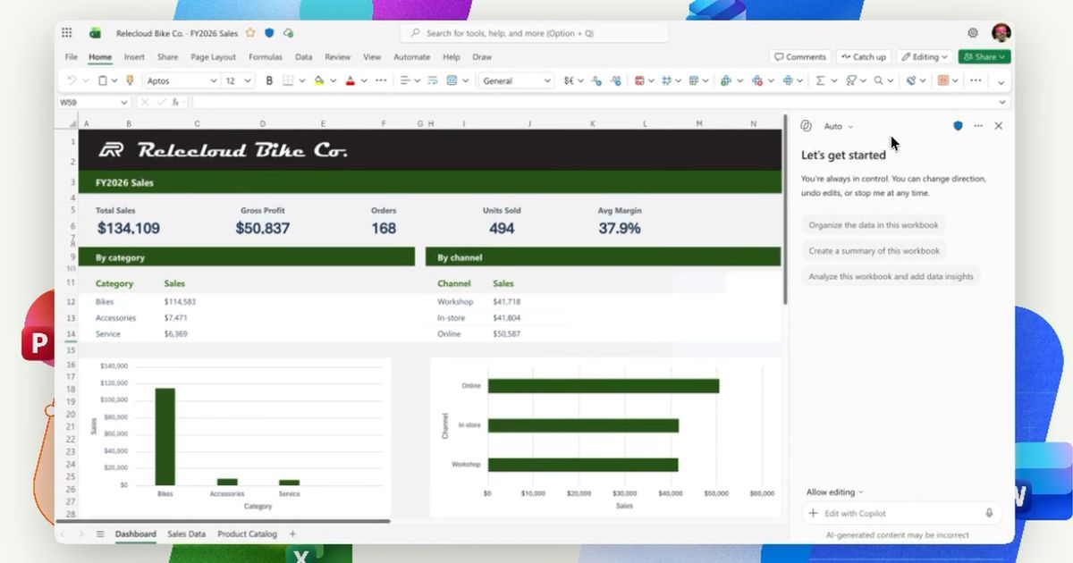 เลือก AI Engine ใน Word และ Excel ยุคใหม่ของ Copilot สำหรับองค์กร