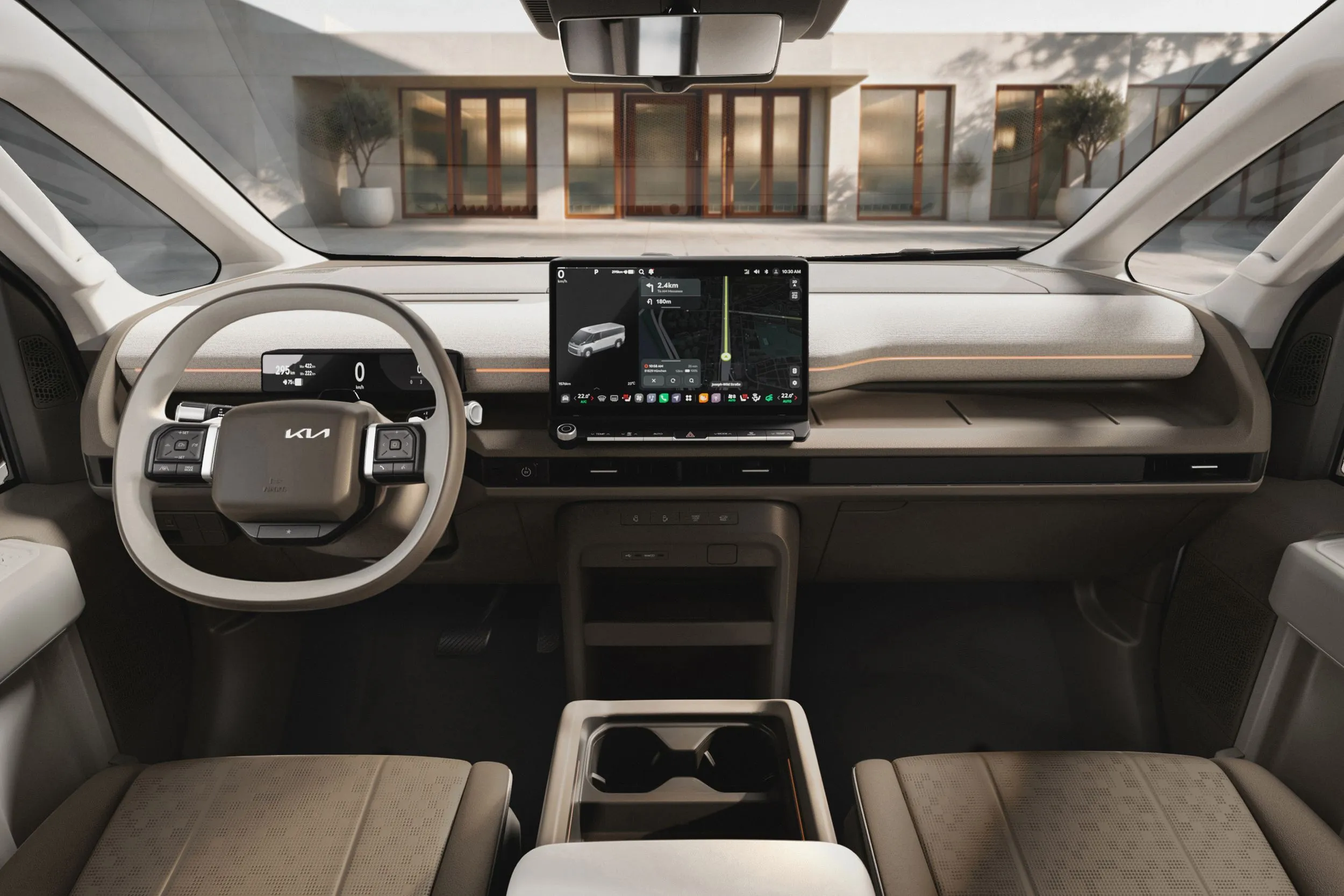 รถตู้ไฟฟ้า Kia PV7 กระแทกตลาดรถพาณิชย์ไฟฟ้า ท้าชน Ford Transit